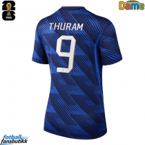 Frankrike Marcus Thuram #9 Hjemmedrakt Dame EM 2024 Kortermet
